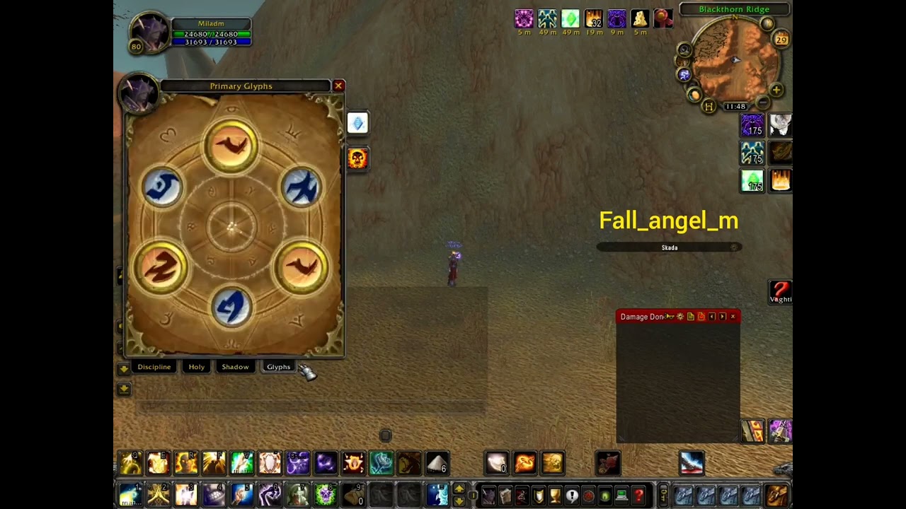 آموزش پیریئست دیسکو پی وی ای ورد اف وارکرفت priest disco pve 3.3.5 wotlk 😍🤩