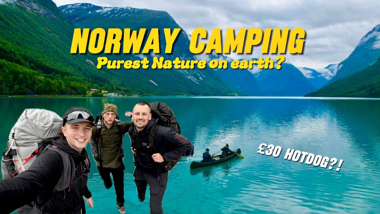 Norway - Canoeing, Camping, Hiking and exploring with the lads!