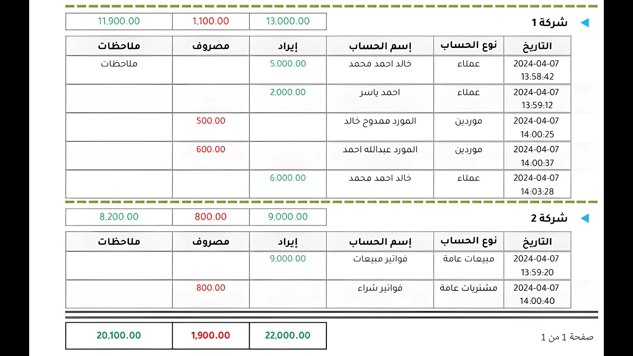 الاصدار الثاني من برنامج الايرادات والمصروفات المجاني (انت الي هتحدد سعرة 💵)