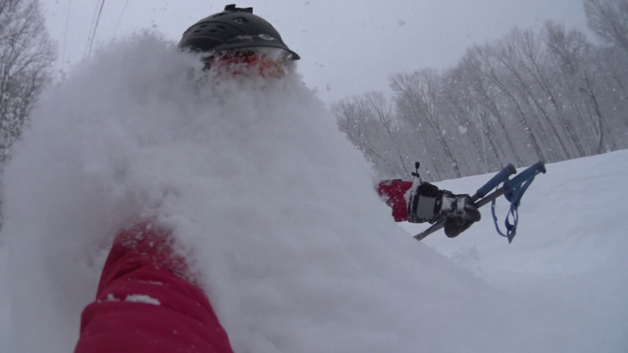 Powder day Mont sutton March 15 2017