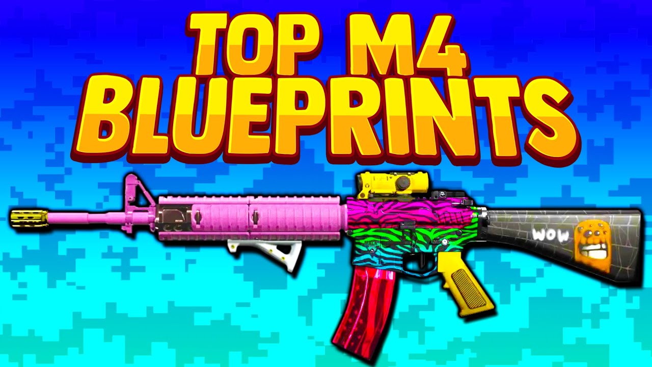 BEST M4 BLUEPRINTS in Modern Warfare (Top 10 Bundle Blueprints) *Rare*