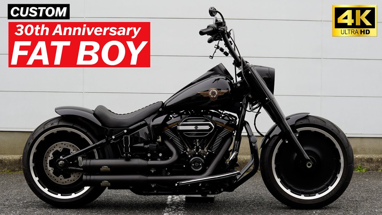 ファットボーイ30周年記念モデルをフルカスタム‼️/#FLFBS#harleydavidson #ファットボーイ#fatboy#4k