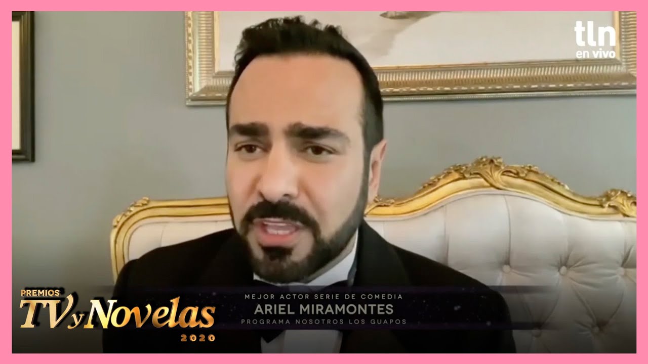 Premios TVyNovelas 2020: ¡Ariel Miramontes se lleva el premio al mejor actor de comedia! | Tlnovelas