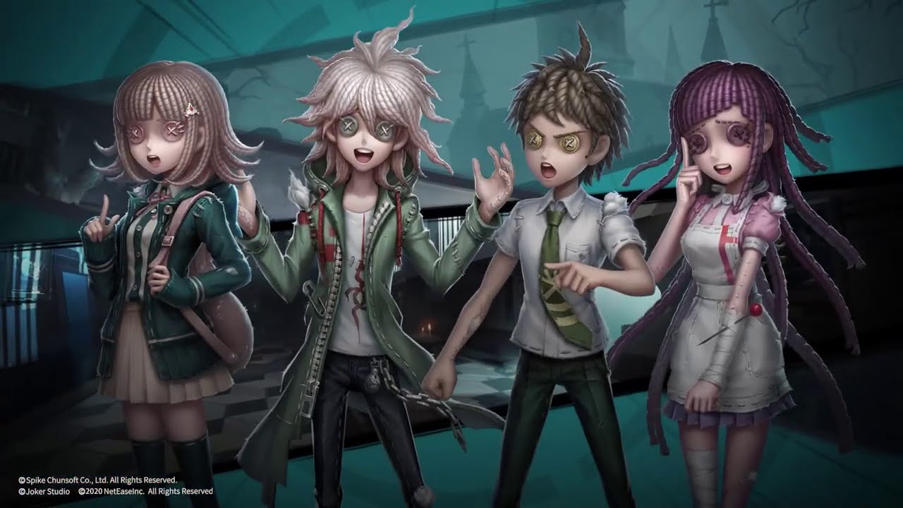 IdentityV×ダンガンロンパコラボ キャラクター展示動画