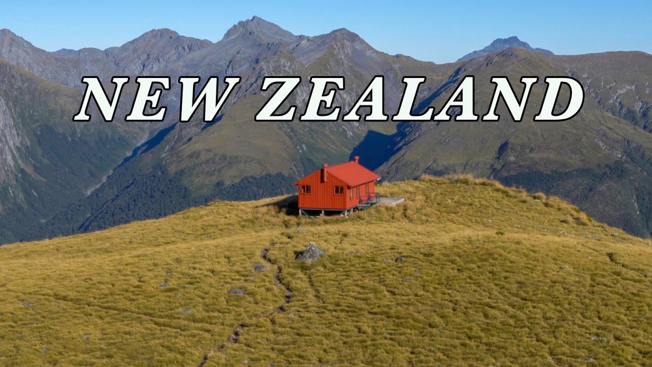 New Zealand's Brewster Hut 4k