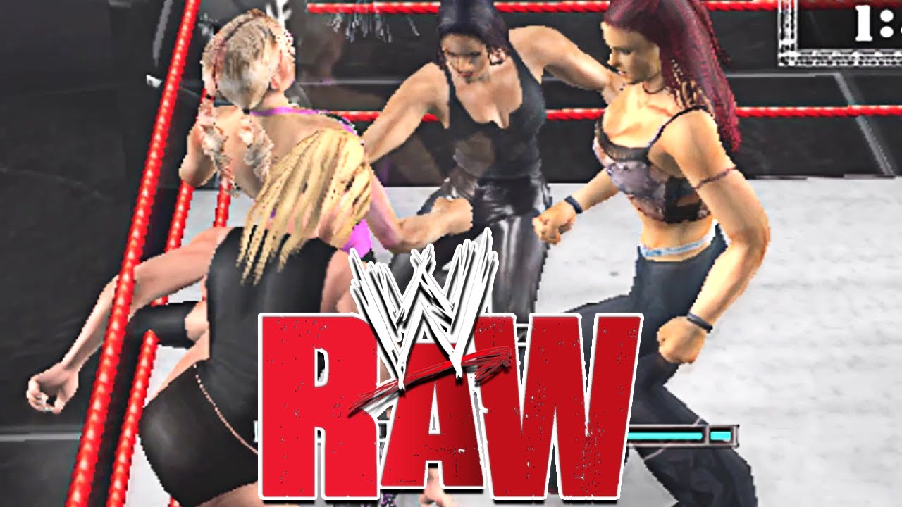 WWE RAW (2002) - Molly Holly & Trish Stratus vs. Ivory & Lita