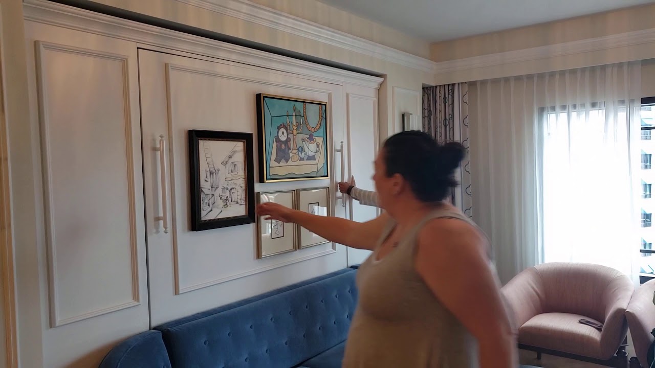 Murphy Beds at Disney Riviera Resort 1BR Villa
