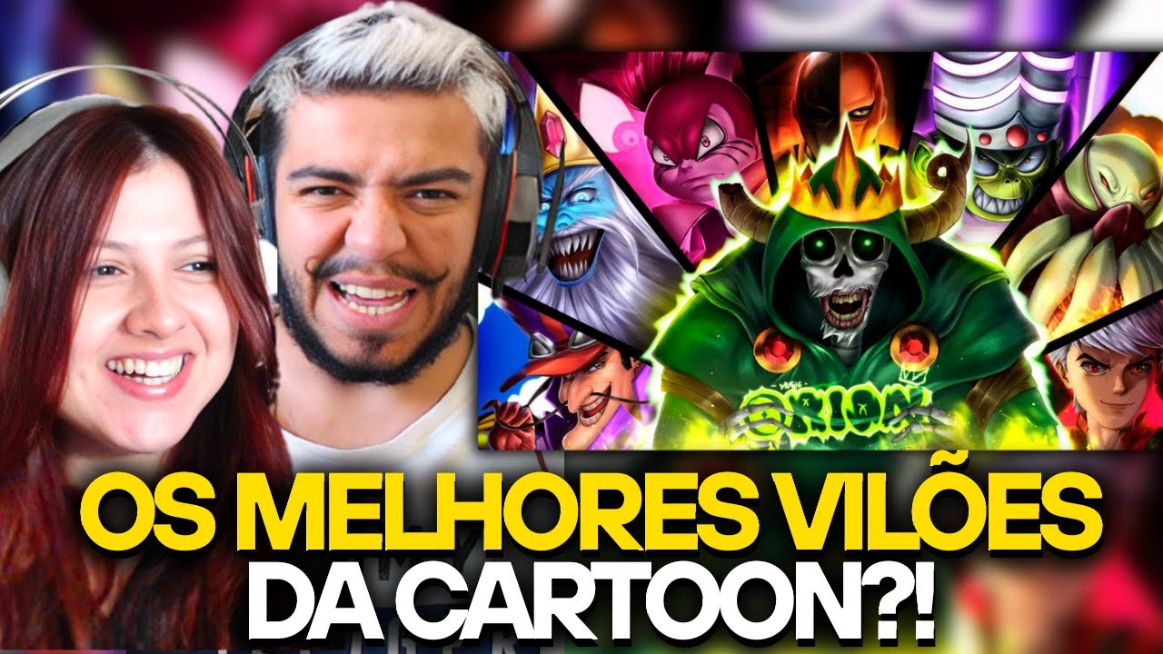 Terror & Medo | Vilões (Cartoon Network) | ORION MC | REACT