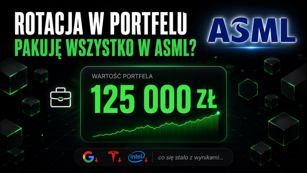 I Sold a Stock for 10,000 PLN! Portfolio Rotation | Alphabet, Tesla, and Intel Earnings