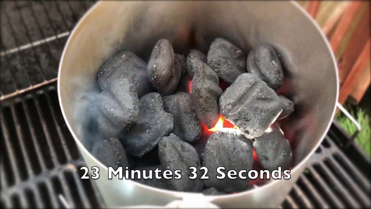 How to use a charcoal chimney starter👍