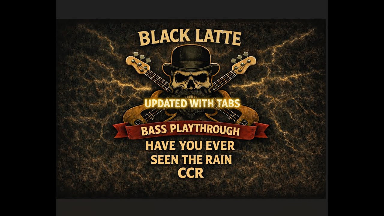 UPDATED! Have You Ever Seen the Rain - CCR  BASS Playthrough with TAB