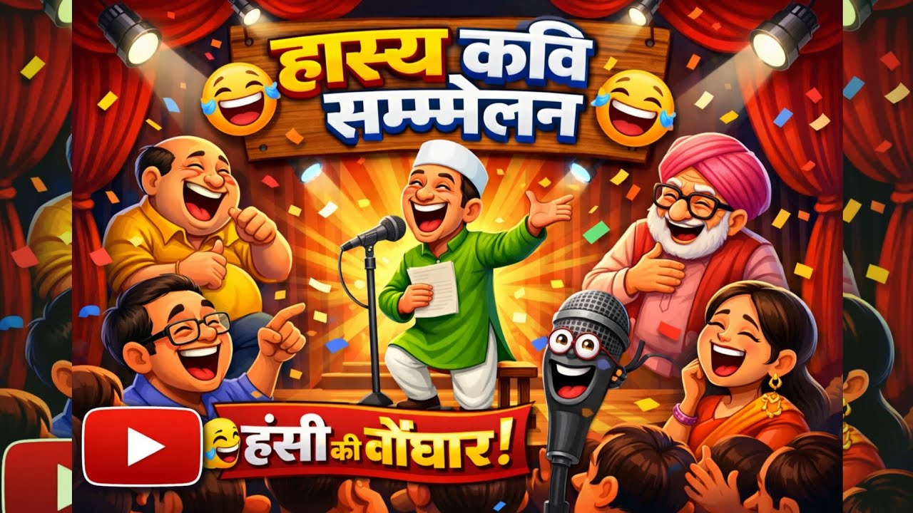 Hasya Kavi sammelan #Harish_hangama