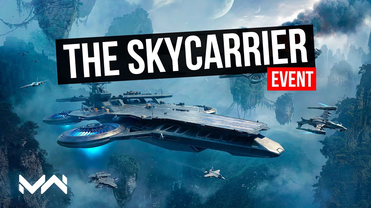 The SkyCarrier event in Modern Warships