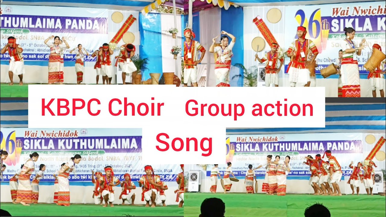 Group action song by KBPC Choir//The 26th Youth Fellowship//Madhu ch. H. S plaground //04/10/2025