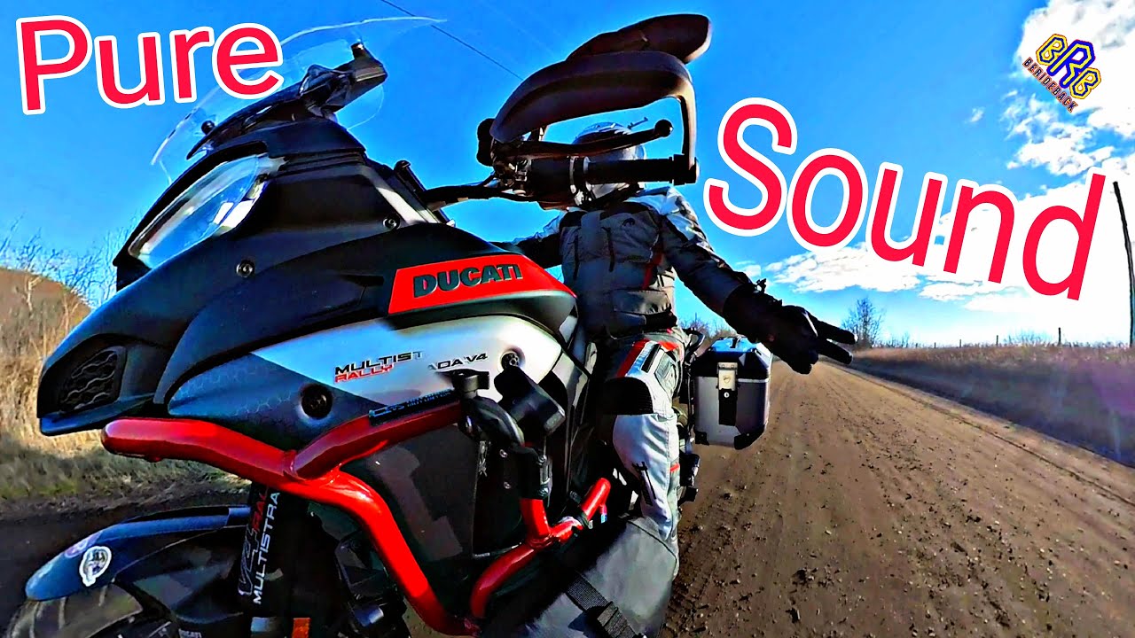 Ducati Multistrada V4 Rally Stock Sound