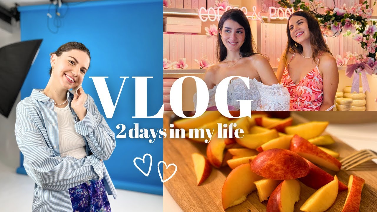 VLOG | Φτιάξαμε ένα pop up store, Φωτογράφιση & cooking therapy