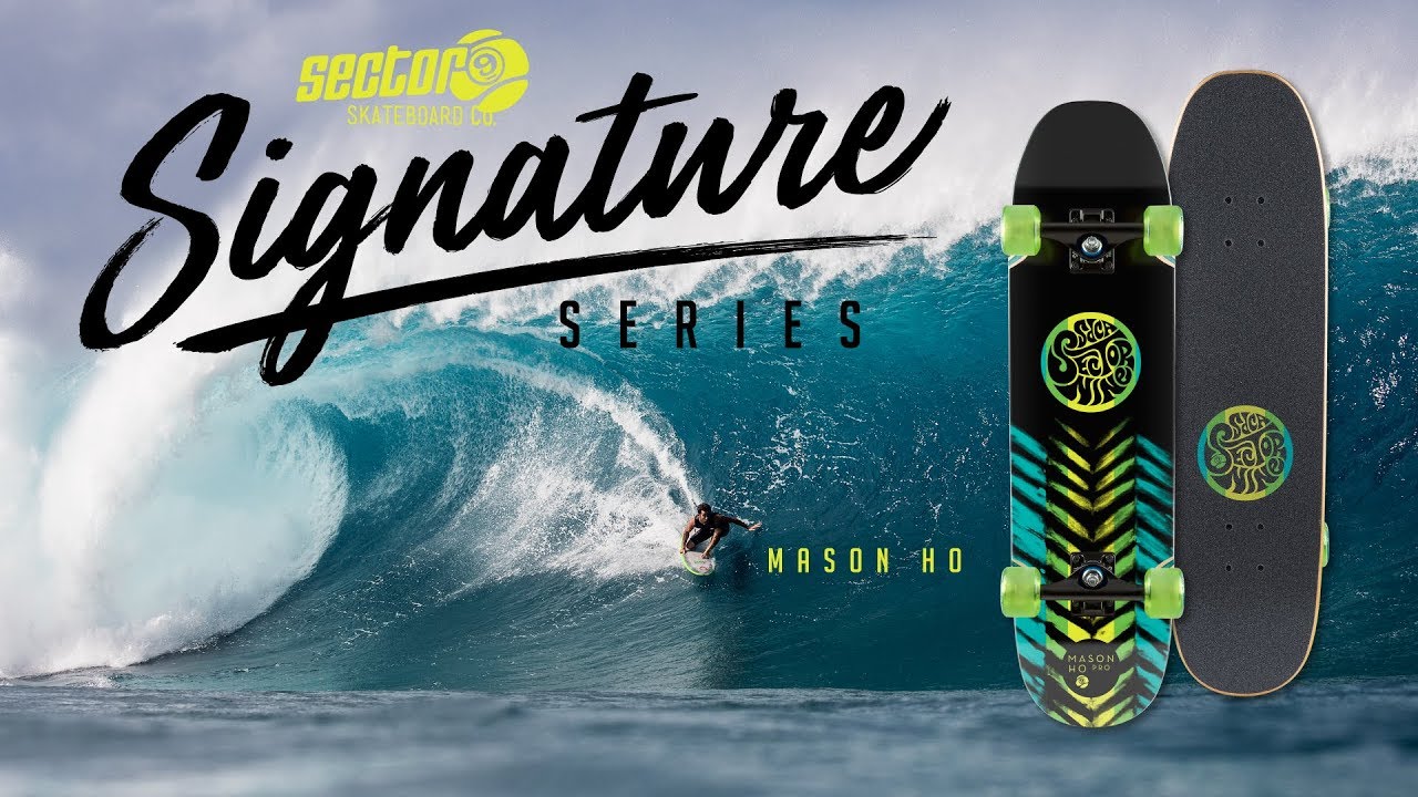 Setting up a Skateboard with Mason Ho: Island Mason Pro - Sector 9 Signature Series