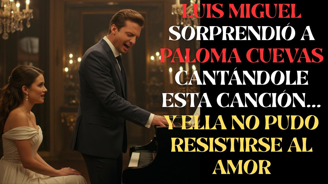 🔴 Luis Miguel sorprendió a Paloma Cuevas cantándole esta canción… y ella no pudo resistirse al amor