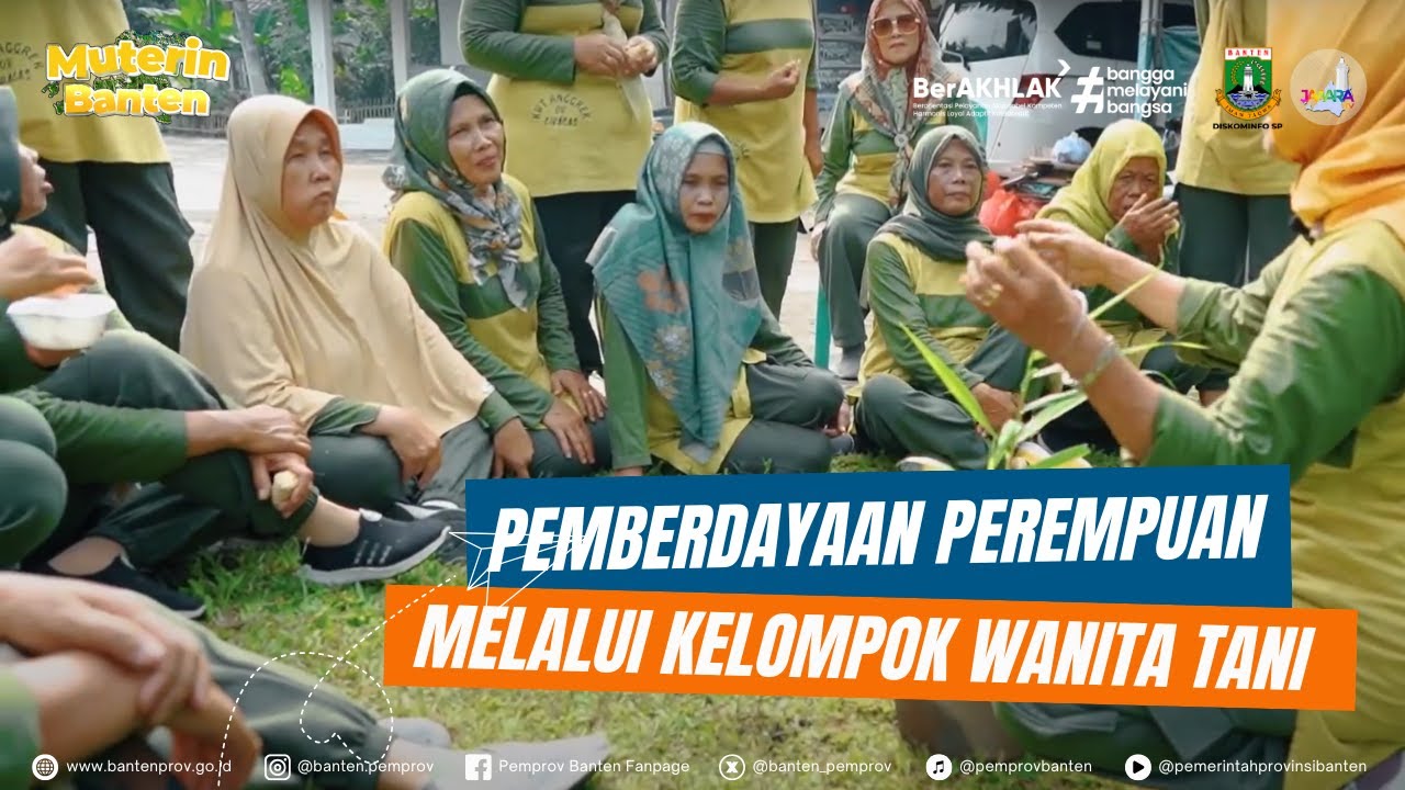 Ketahanan Pangan dan Kerajinan Tangan Kelompok Wanita Tani Anggrek RW 08 Kel. Serang