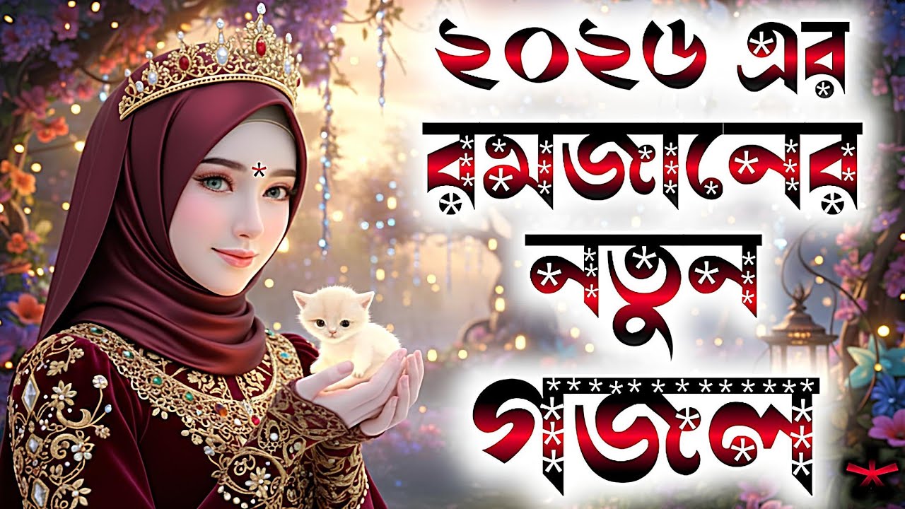 Ramadan Special Ghazal 2026 | রমজানের সেরা নতুন গজল | New Islamic romjaner gojol 2026, Bangla gojol