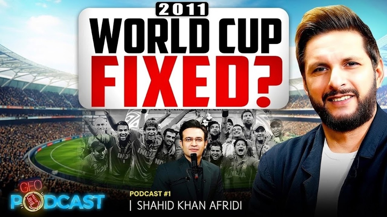 Cricket Leadership Legacy Unfolded with Shahid Afridi |Geo Podcast with Mubashir Hashmi | Podcast #1