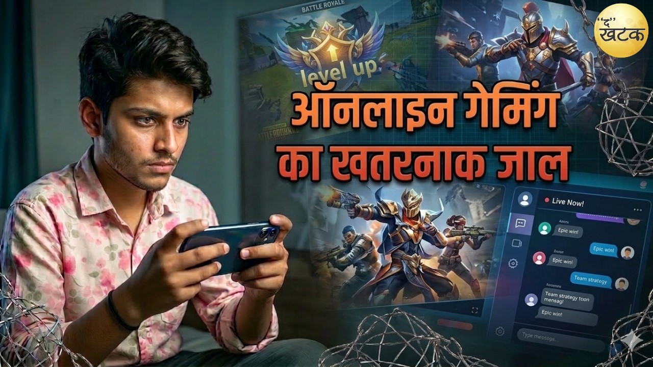 ऑनलाइन गेमिंग का खौफन!क जाल! लापता युवक तो मिल गया, अब परिवार ने की बड़ी मांग