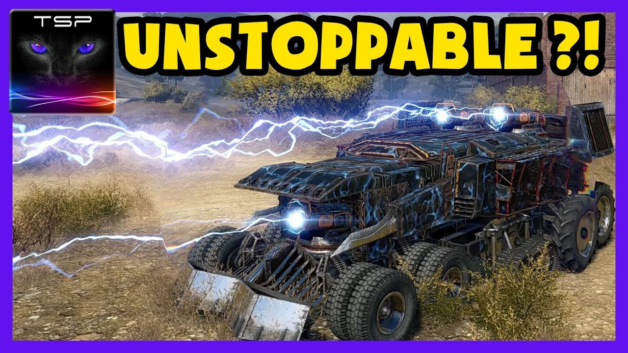 Crossout #81 ► Triple SPARK III TESLA COILS + SHIELD Build and Gameplay
