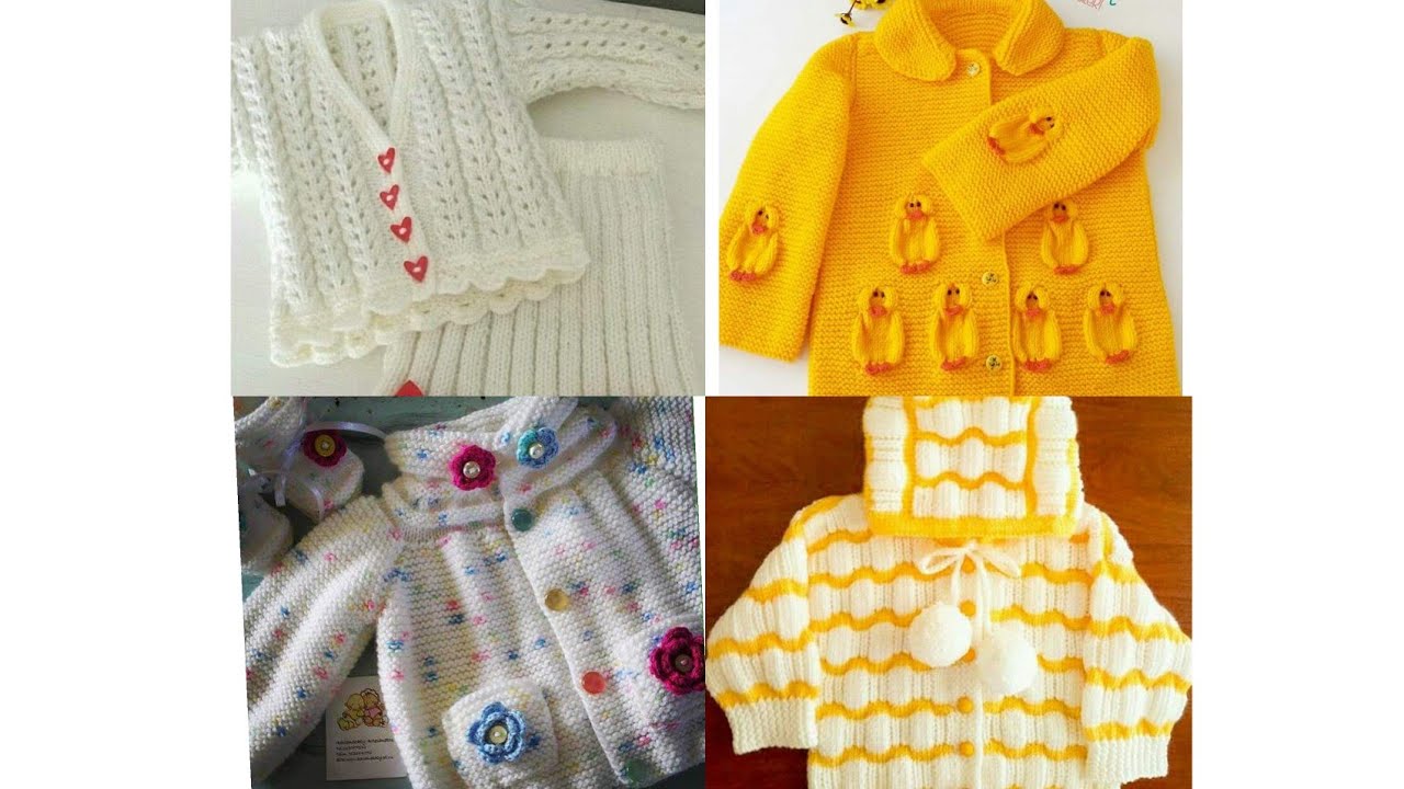Baby sweater design//baby sweater knitting pattern//hand made baby sweater //latest designs sweater.