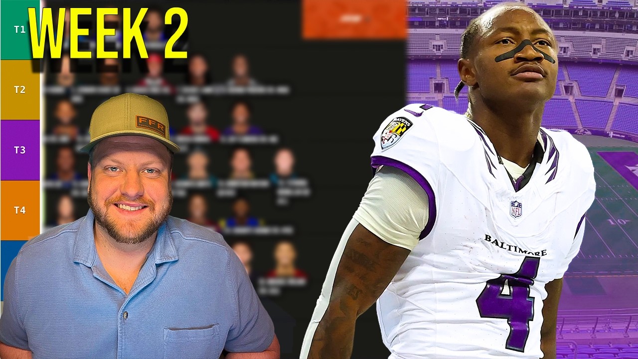 Top 30 Wide Receiver Rankings For Week 2 Fantasy Football