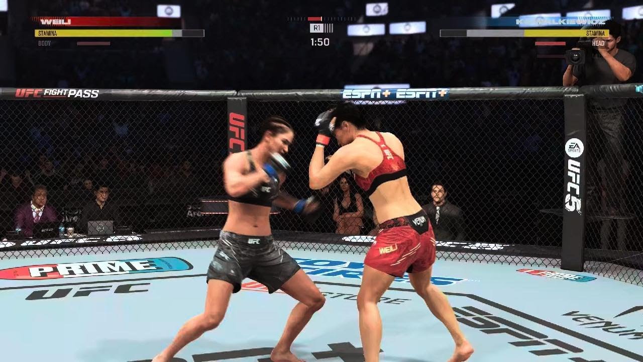 Weili VS Kowalkiewicz Straweight #1 Contender Fight