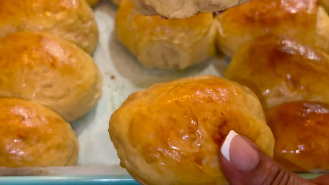 Just add water and flour! Soft Dinner Rolls in 5 minutes