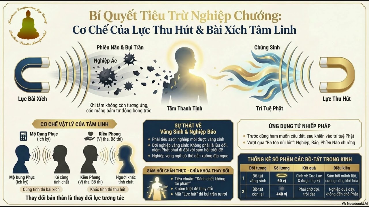 Bí Quyết Tiêu Trừ Nghiệp Chướng - Kinh Đại Bảo Tích  ngày 16/03/2026