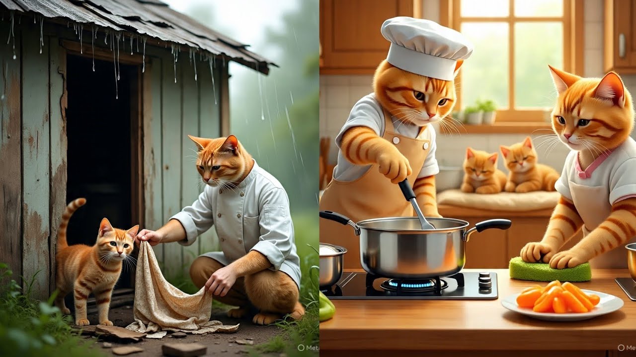 The Night the Rain Tested Love | A Heart-Breaking Cat Story with a Hopeful Ending