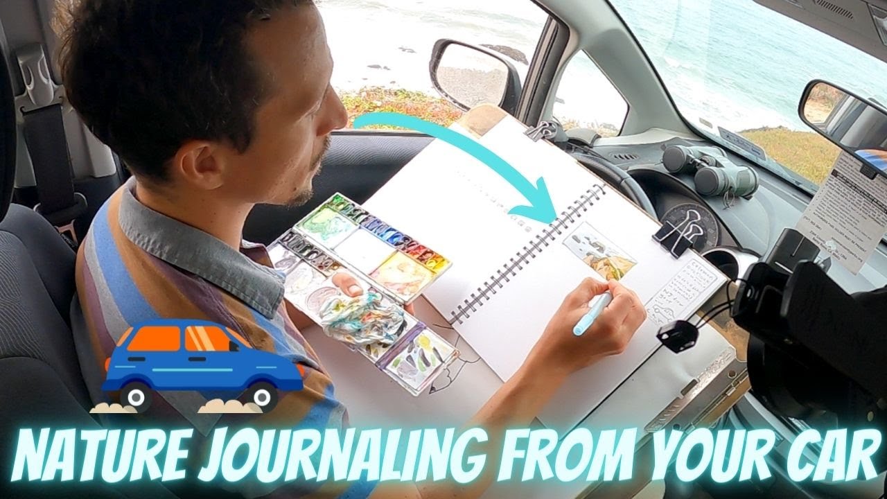 How to Nature Journal From Your Car: Driver's Seat