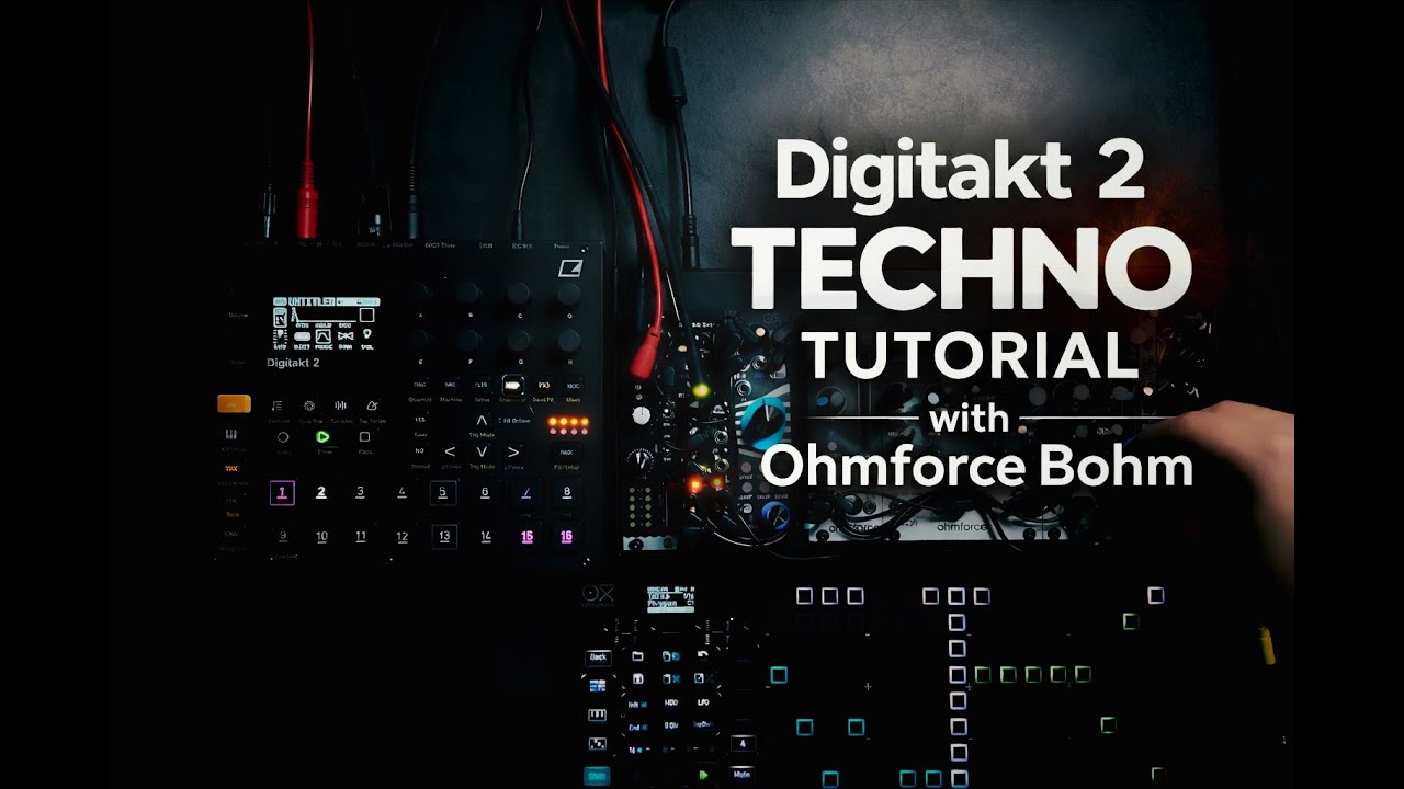 Как создать гипнотическое техно | Digitakt 2 + Ohm Force Bohm