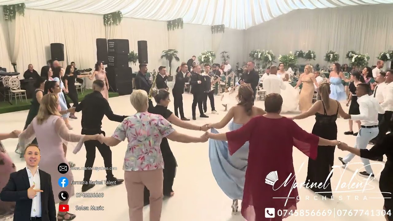 Formatia Marinel Talent❌Colaj Hore De JocYala Yala Femeia Frumoasa❌2024Nunta Mihaela&Ionut