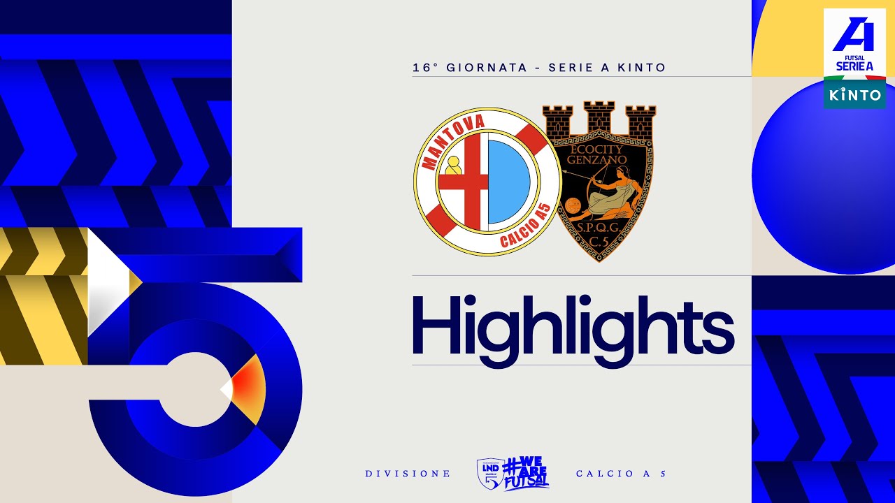 Saviatesta Mantova-Ecocity Genzano 4-3 | Gol e highlights | 16ª giornata | Serie A KINTO 2025/2026
