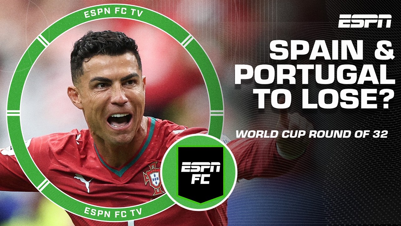 World Cup PREDICTIONS! Spain & Portugal both to LOSE in the round of 32? | ESPN FC