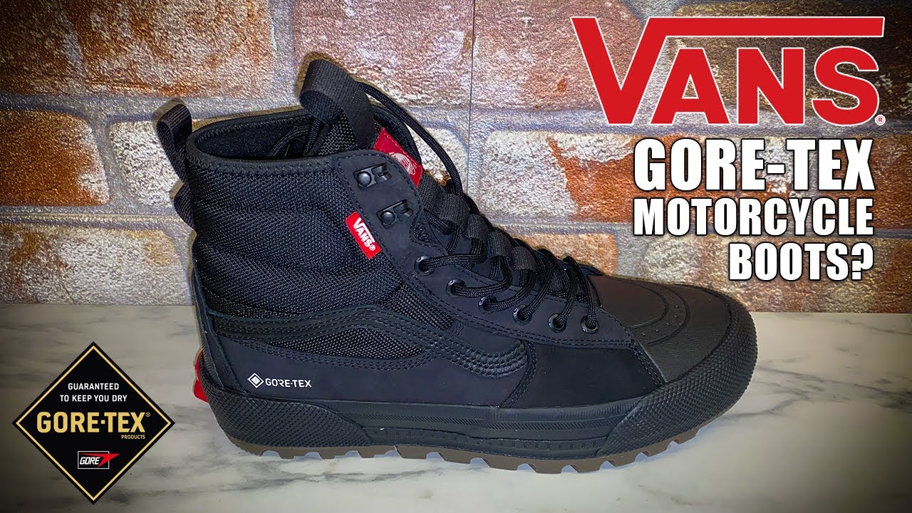 Мотоциклетные ботинки Vans Gore-Tex?