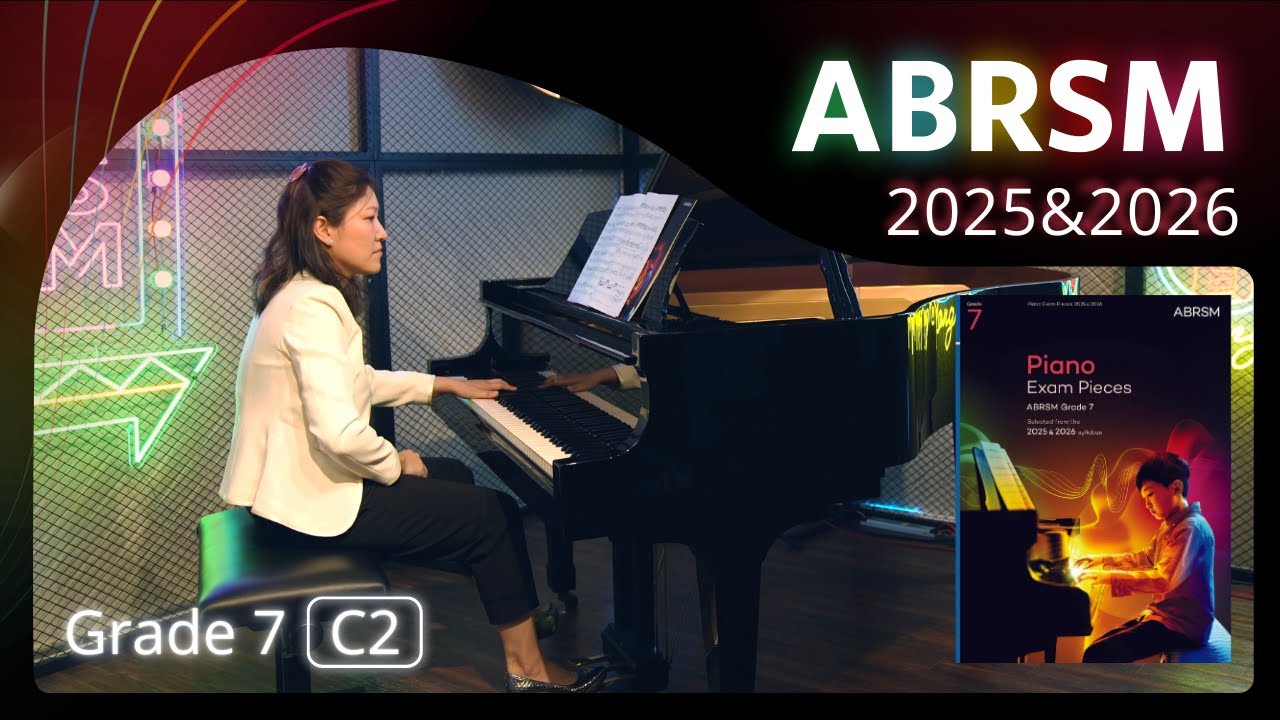 ABRSM Piano 2025 - 2026 Grade 7 C2 Lowside Blues [青苗琴行 x 香港演藝精英協會]