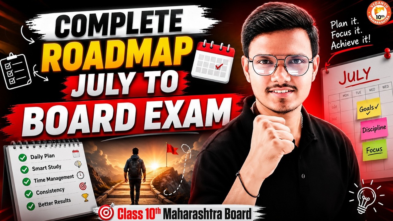 Class 10th Maharashtra Board 2027 - July To Board Exam Complete Roadmap | By Pravin Sir