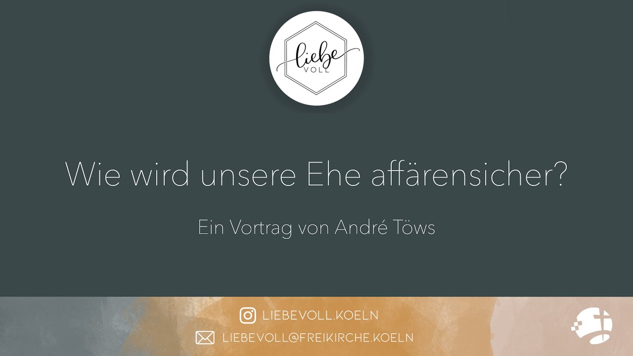 Wie wird unsere Ehe affärensicher?