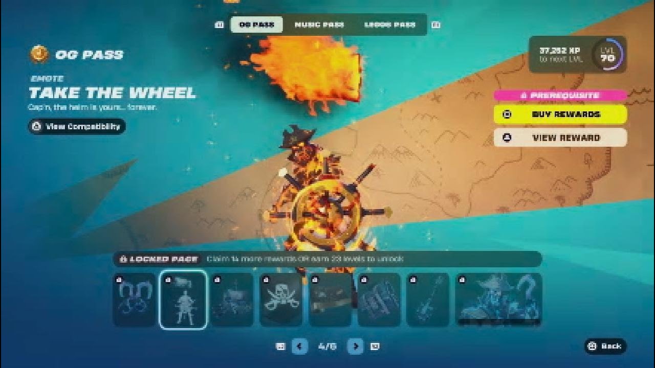Fortnite OG Chapter 1 Season 8 Battle Pass FULL Showcase! (All Skins, Emotes, Rewards)
