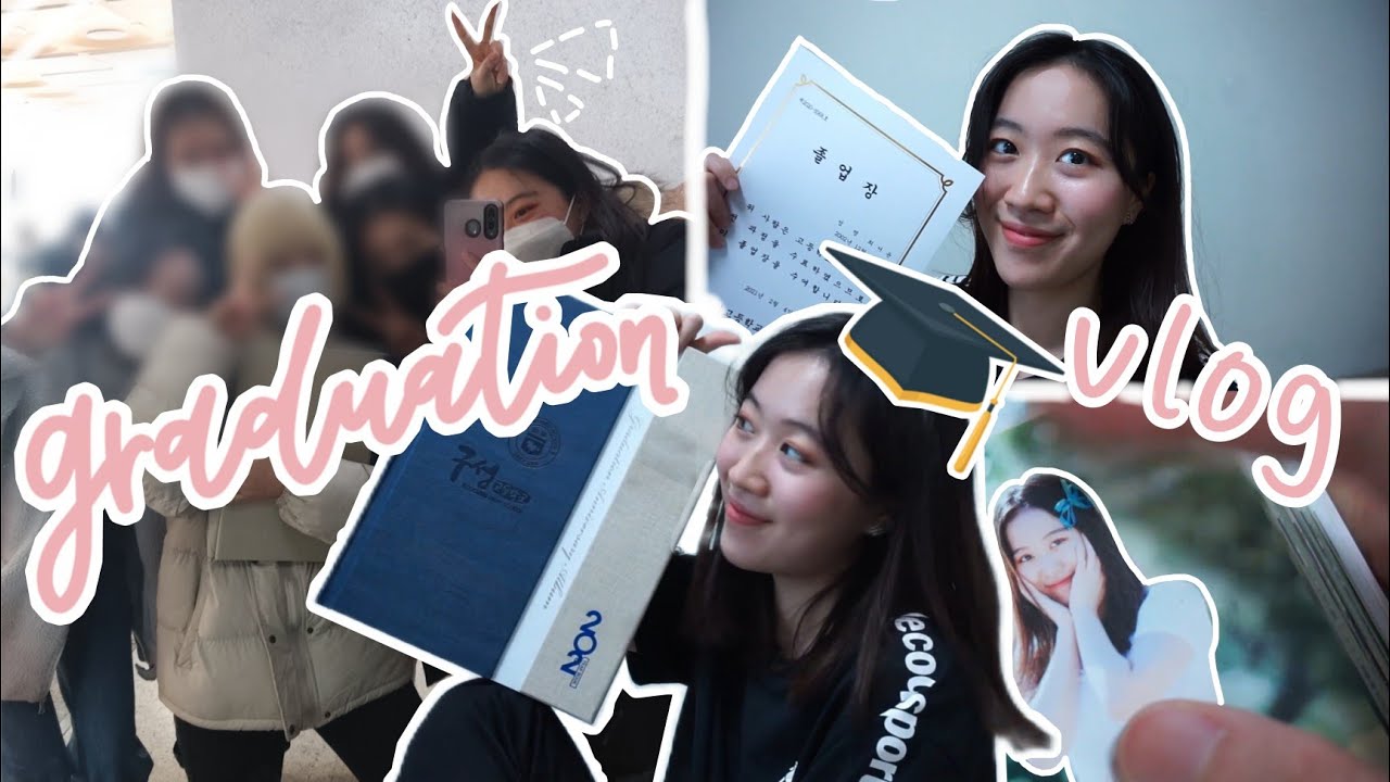 Korean High School Graduation Vlog 🎓