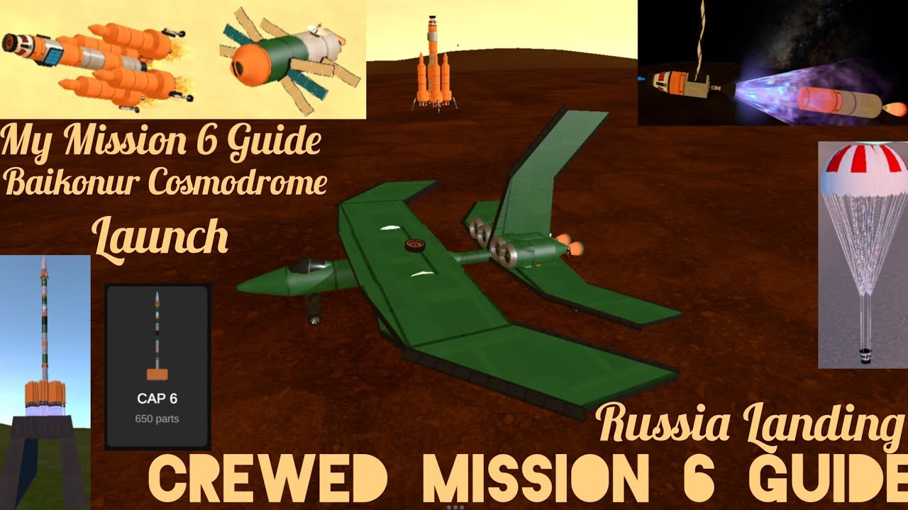 Ellipse Rocket Simulator # Crewed Mission 6 