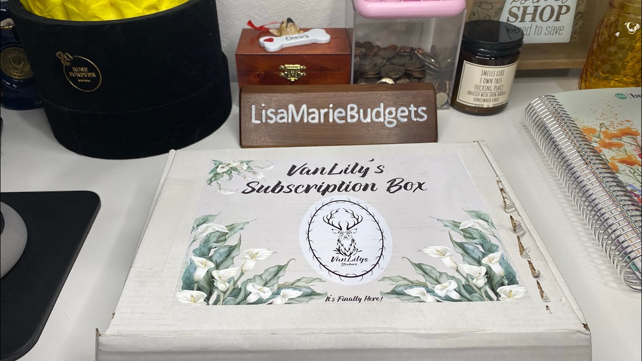 IT’S HERE!!!!  @VanLilys Stickers Subscription Box!