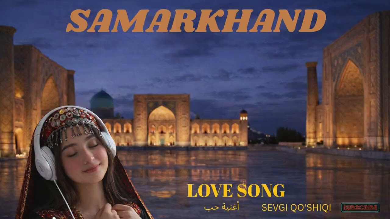 Arabic & Uzbek Love Song | Romantic Chill Night Vibes (Soft Piano Mix)