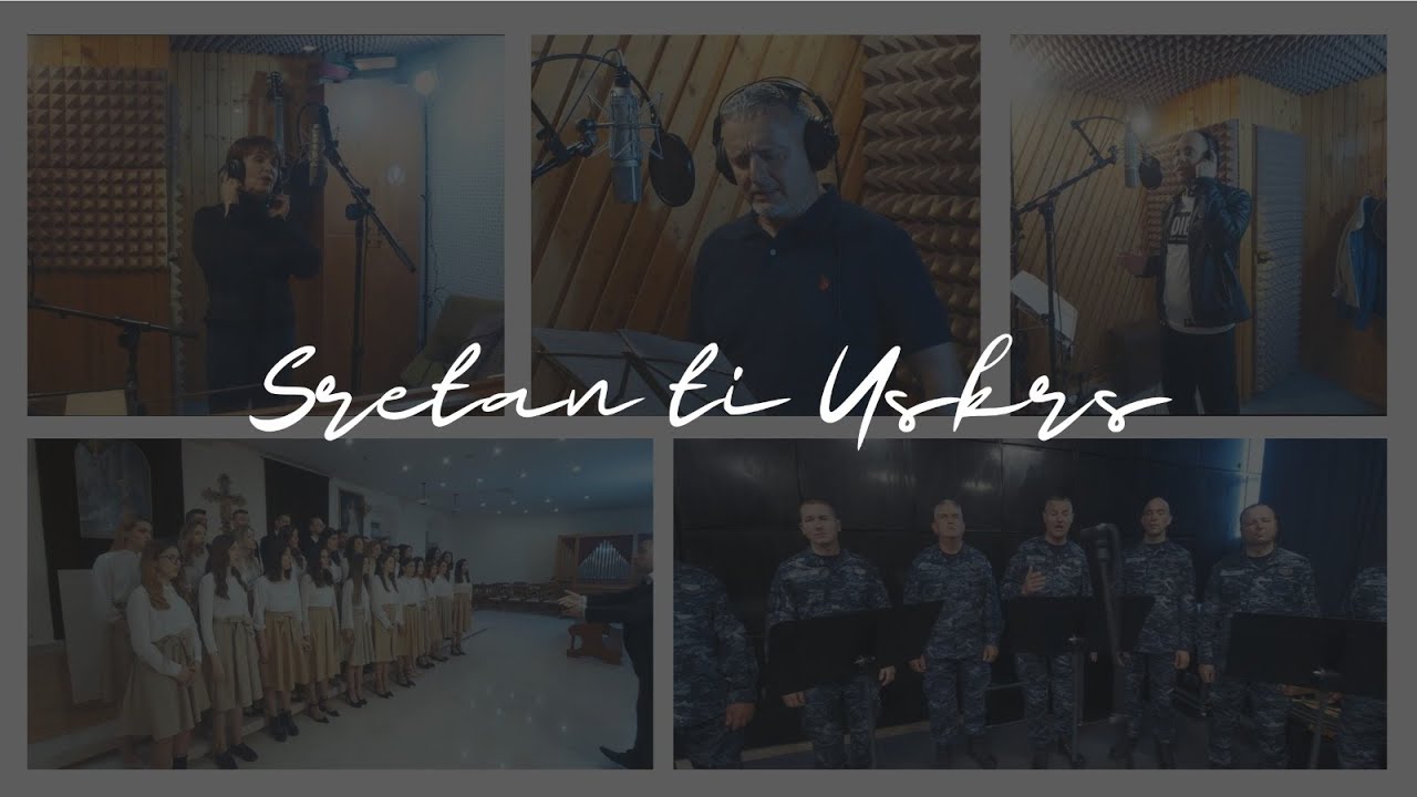 Veritas aeterna & orkestar HRM/M.P. Thompson/Z. Kondža/A. Nižetić i klapa sv. Juraj-Sretan ti Uskrs