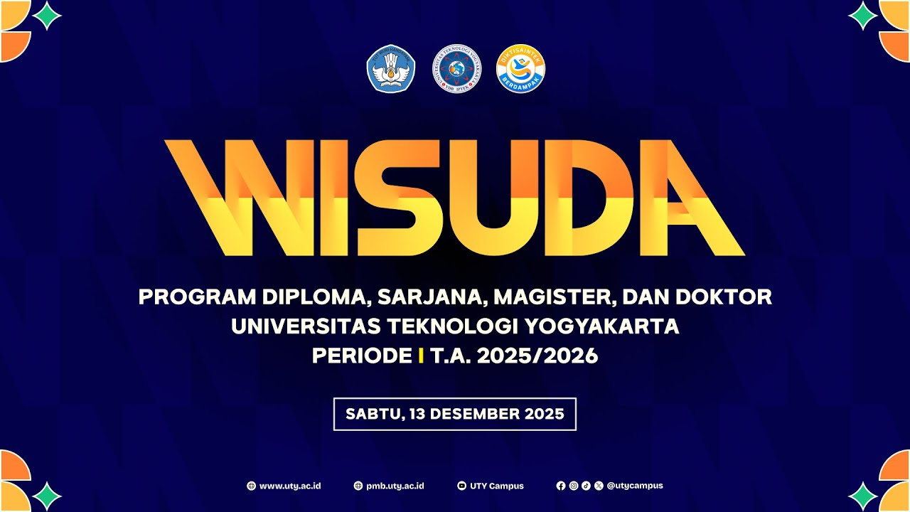 WISUDA UTY PERIODE I T.A. 2025/2026