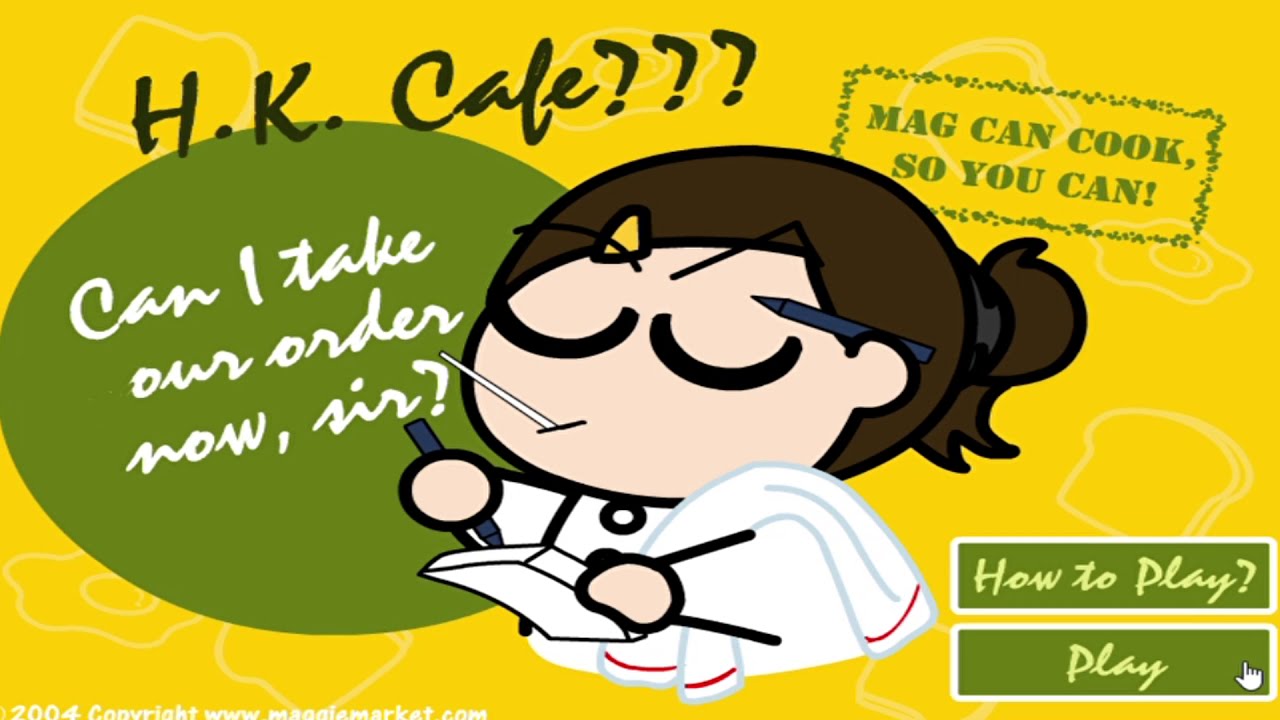 HK Café Game - Play online at Y8 com